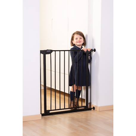 Barriere de sécurité de porte 75-81 cm Noir 2 - vertbaudet enfant 