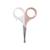 Ciseaux coupe-ongles pour bébé avec bout rond Rose ancienne+Vert bleu 1 - vertbaudet enfant 
