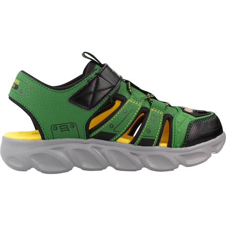 Sandales enfant garçon Vert gnbk 1 - vertbaudet enfant 