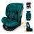 Siège auto Kinderkraft I-GROW 2 PLUS i-Size 40-150 cm évolutif 4 en 1 + organisateur voiture Bleu+Gris+Vert 13 - vertbaudet enfant 