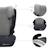 Siège auto Kinderkraft I-SPARK 2 PLUS i-Size 100-150 cm appui-tête réglable + organisateur voiture Gris+Noir+Rose+Vert 3 - vertbaudet enfant 