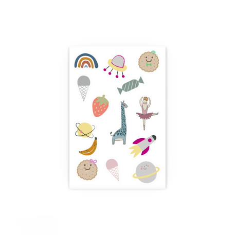Tattoos à la citronnelle MULTICOLORE 4 - vertbaudet enfant 