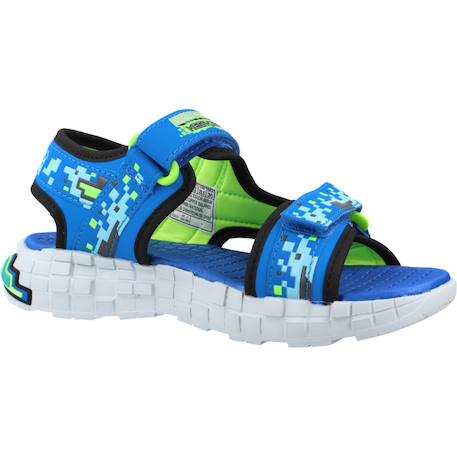 Sandales enfant garçon Bleu bblm+Noir bkrd 5 - vertbaudet enfant 
