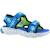 Sandales enfant garçon Bleu bblm+Noir bkrd 5 - vertbaudet enfant 