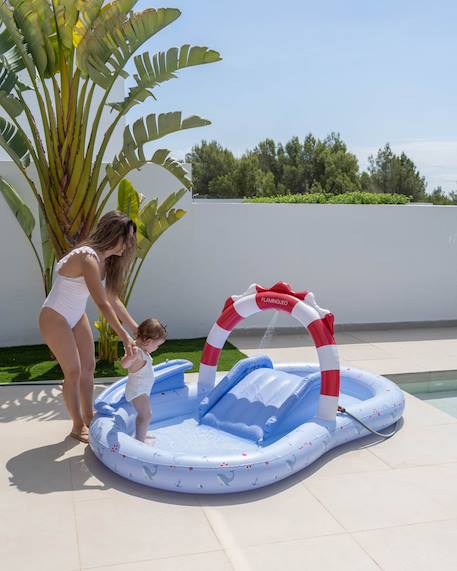 Centre de jeux aquatique enfant avec toboggan Violet 3 - vertbaudet enfant 