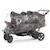 Accessoire poussette housse de pluie sixseater Anthracite 1 - vertbaudet enfant 