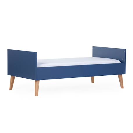 Lit bébé évolutif sommier à lattes à hauteur réglable 70x140cm Naturel+Noir+Terre argile 10 - vertbaudet enfant 