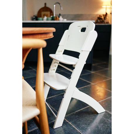 Chaise haute évolutive + tablette evosit Blanc+Gris pierre+Menthe+Neutre+Rouille 6 - vertbaudet enfant 