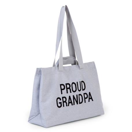Sac à langer de voyage en toile grandpa bag Gris 5 - vertbaudet enfant 