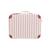 Sac de voyage valise pour enfant mini traveller Rayures nude+Teddy blanc cassé+Teddy marron 6 - vertbaudet enfant 
