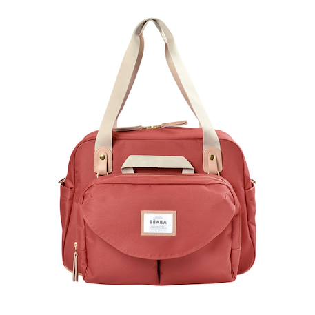 Sac à langer iconique grand volume 23 l geneve Bleu+Cacao+Terracotta 13 - vertbaudet enfant 