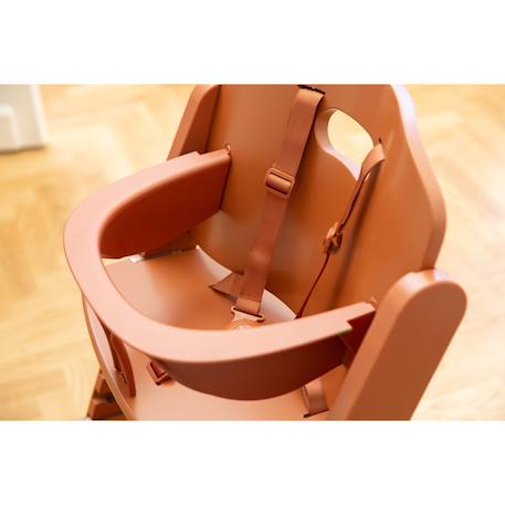 Chaise haute évolutive + tablette evosit Blanc+Gris pierre+Menthe+Neutre+Rouille 30 - vertbaudet enfant 