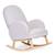 Chaise à bascule tissu teddy Neutre 6 - vertbaudet enfant 