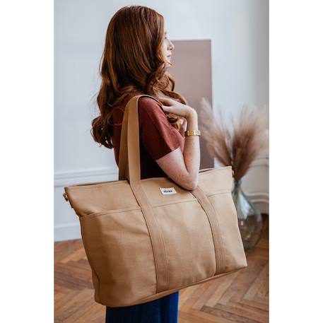 Sac à langer xxl madrid Denim+Léopard+Léopard clair+Lichen+Ocre 26 - vertbaudet enfant 