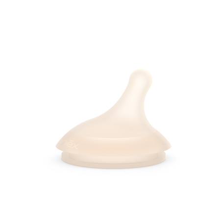 Lot de 2 tétines pour biberon anti-colique débit dense zero.zero Beige 1 - vertbaudet enfant 