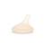 Lot de 2 tétines pour biberon anti-colique débit dense zero.zero Beige 1 - vertbaudet enfant 