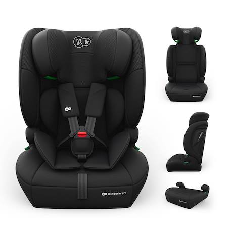 Siège auto enfant COMFORT UP 2 PLUS i-Size 76-150cm 3-en-1 air flow housse amovible ceinture 3 points sans isofix Beige+Blue+Gris+Noir+Vert 19 - vertbaudet enfant 
