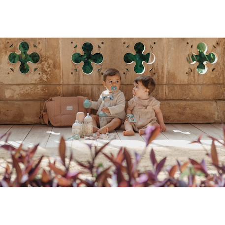 Attache-tétine Beige clair+Beige foncé+Brume lavande+Marron doux+Marron foncé+Rose foncé+Rose intense 20 - vertbaudet enfant 