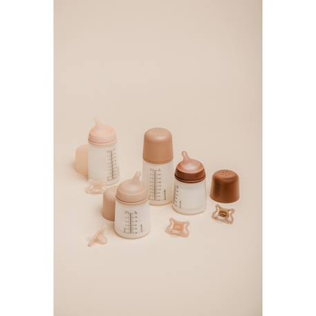 Sucette symétrique de -2 à 2 mois zero.zero Amande+Beige clair+Caramel 4 - vertbaudet enfant 