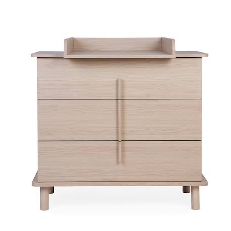 Commode à langer 3 tiroirs Naturel 1 - vertbaudet enfant 