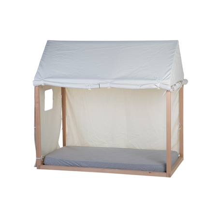 Toile pour lit cabane 70x140 cm Blanc 4 - vertbaudet enfant 