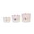 Panier fleur 30x30x30cm corde de coton Blanc cassé 6 - vertbaudet enfant 