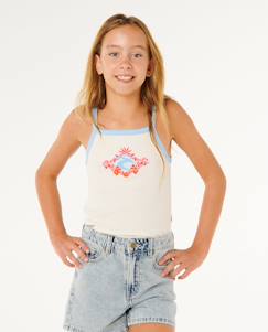 Débardeur sunshine squad rib  - vertbaudet enfant