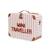 Sac de voyage valise pour enfant mini traveller Rayures nude+Teddy blanc cassé+Teddy marron 5 - vertbaudet enfant 