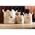 Set de 3 paniers de rangement teddy Blanc cassé+Neutre 3 - vertbaudet enfant 