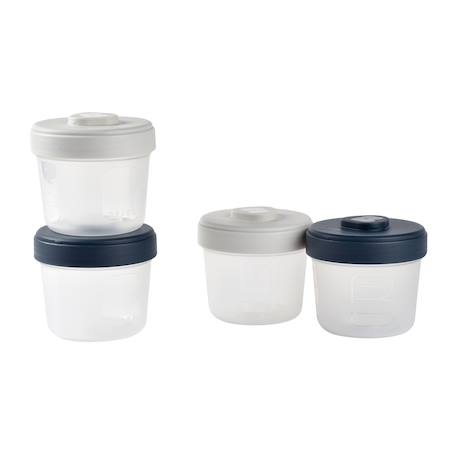 Lot de 6 portions clip 2ème âge assortiment Multicolore+Tempête/eucalyptus 1 - vertbaudet enfant 