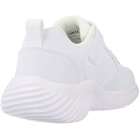 Basket garçon modèle bounder power study Blanc+Blanc wht+Noir+Noir bbk 9 - vertbaudet enfant 