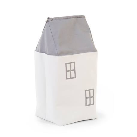 Coffre à jouets pour enfants Gris/blanc cassé 4 - vertbaudet enfant 