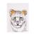 Décoration murale peinture lion 30x40 cm Lion 1 - vertbaudet enfant 