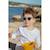 Lunettes de soleil enfant 4-6 ans Écaille léopard+Gris foncé+Gris velours+Rose poudré+Vert sauge 24 - vertbaudet enfant 