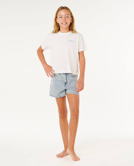 Top layday crop fille Bone+Washed black 4 - vertbaudet enfant 