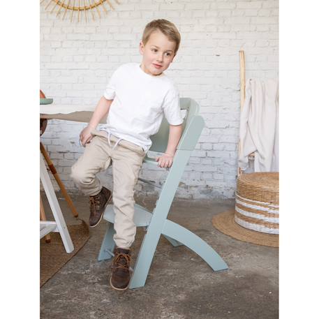 Chaise haute évolutive + tablette evosit Blanc+Gris pierre+Menthe+Neutre+Rouille 14 - vertbaudet enfant 
