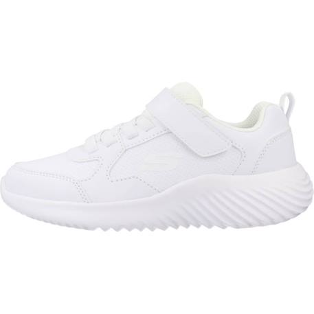 Basket garçon modèle bounder power study Blanc+Blanc wht+Noir+Noir bbk 8 - vertbaudet enfant 