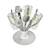 Egoutte biberons pliable compact et nomade capacité 8 biberons Gris+Rose+Terre argile 6 - vertbaudet enfant 