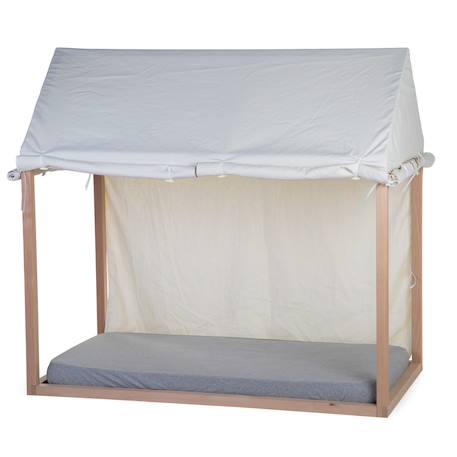 Toile pour lit cabane 70x140 cm Blanc 3 - vertbaudet enfant 