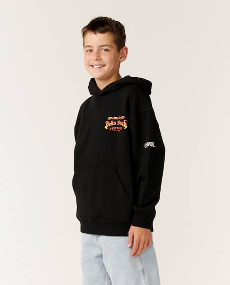 Sweat à capuche rip curl pro bells 26 pour enfant Black+Bone 3 - vertbaudet enfant 