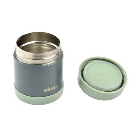 Portion inox isotherme 300 ml Brume claire+Gris minéral/vert+Rose clair 10 - vertbaudet enfant 