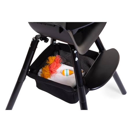 Accessoire panier pour chaise haute Anthracite+Noir 10 - vertbaudet enfant 