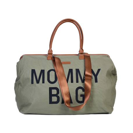 Sac à langer mommy bag Gris toile+Kaki+Marron doux+Textile raphia 12 - vertbaudet enfant 