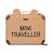 Sac de voyage valise pour enfant mini traveller Teddy marron 1 - vertbaudet enfant 