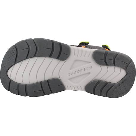 Sandales enfant garçon en textile Bleu nvbl+Gris ccor 12 - vertbaudet enfant 