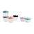 Lot de 6 portions clip 2ème âge assortiment Multicolore+Tempête/eucalyptus 5 - vertbaudet enfant 
