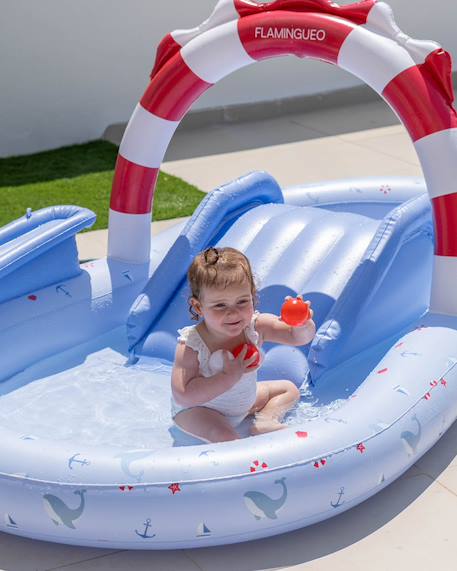 Centre de jeux aquatique enfant avec toboggan Violet 5 - vertbaudet enfant 