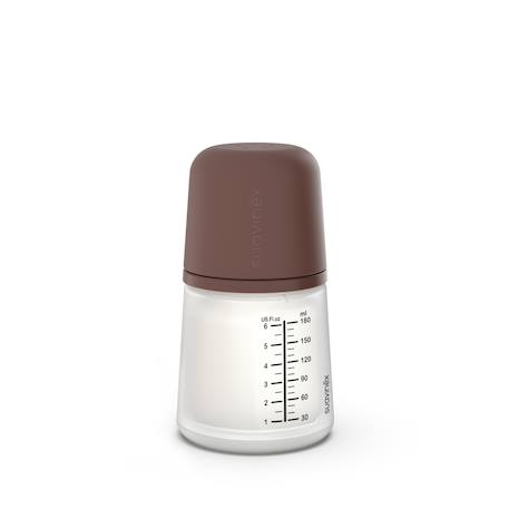 Biberon anti-colique 180 ml - débit lent Beige foncé+Caramel+Sable clair 5 - vertbaudet enfant 