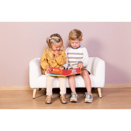 Banc enfant Teddy blanc cassé 2 - vertbaudet enfant 