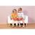 Banc enfant Teddy blanc cassé 2 - vertbaudet enfant 